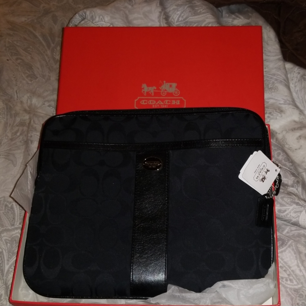 Coach tablet case